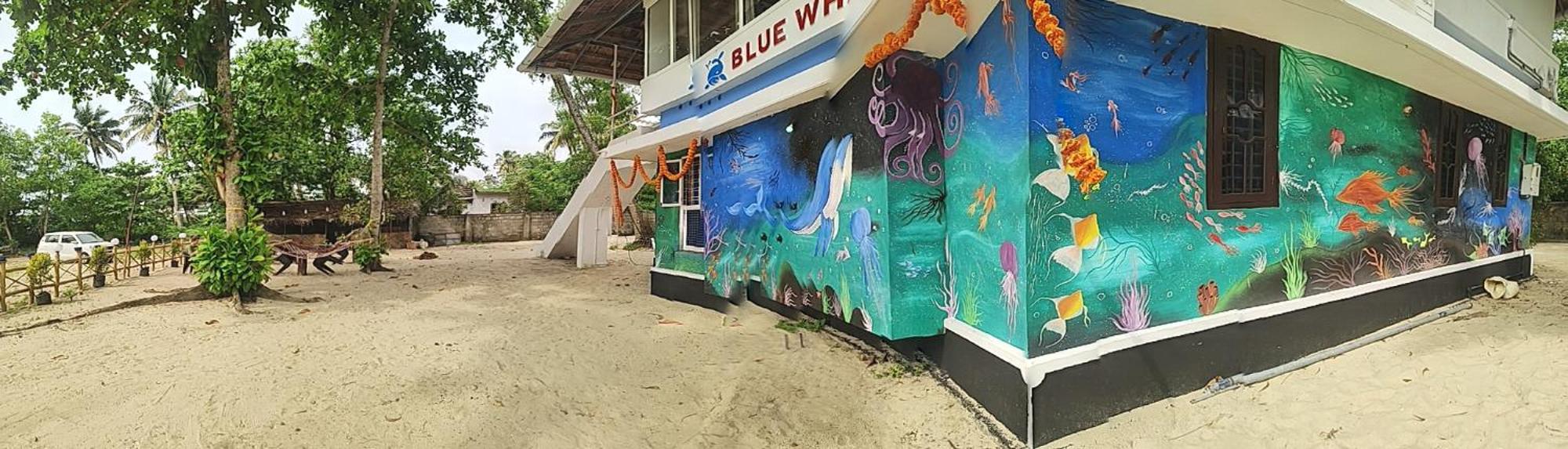 Marari Blue Whale Beach House Alappuzha Eksteriør billede