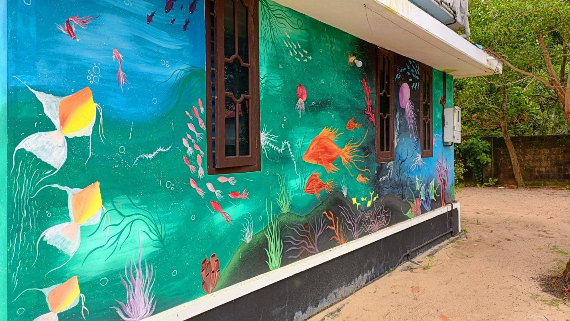 Marari Blue Whale Beach House Alappuzha Eksteriør billede
